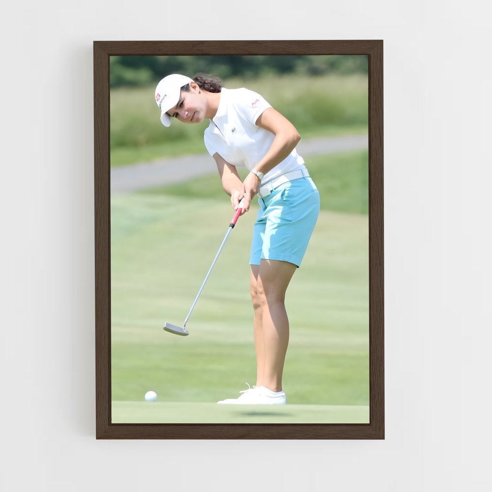 Poster Lorena ochoa parcours – affiche Golf (vue 5)